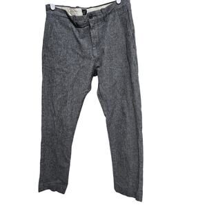J.Crew 484 Slim Gray Stretch Dress Pants Size 30x34 Modern Workwear